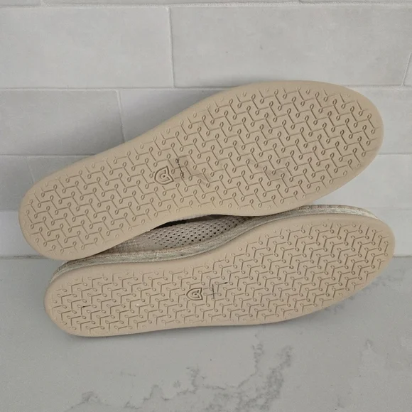 NWOT Rothy's The Espadrille Mary Jane in Jasmine Cream Ivory Flat Size 13 - Picture 6 of 10